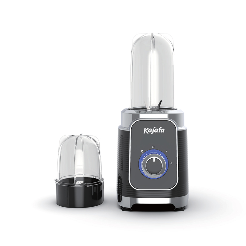 Blender multifuncțional 2 în 1 BL215AB, lame din oțel inoxidabil, control cu ​​2 viteze cu puls, protecție la supraîncălzire, râșniță de cafea și aparat pentru smoothie