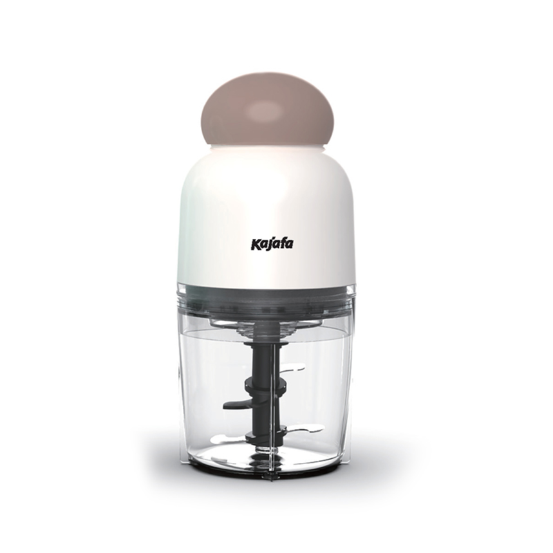 Tocător FP116E-P Easy Chop, bol de 0,5 L, funcție puls, sistem cu patru lame, inel anti-alunecare pentru stabilitatea tocătorului de alimente, 300 W, se poate spăla în mașina de spălat vase