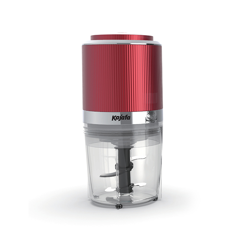 FP119E-P Mini tocator de alimente, robot de tocat carne mic, masina de tocat cuburi electrica pentru alimente pentru bebelusi, carne, ceapa, legume, bol blender de 500 ml si 4 lame durabile din otel inoxidabil