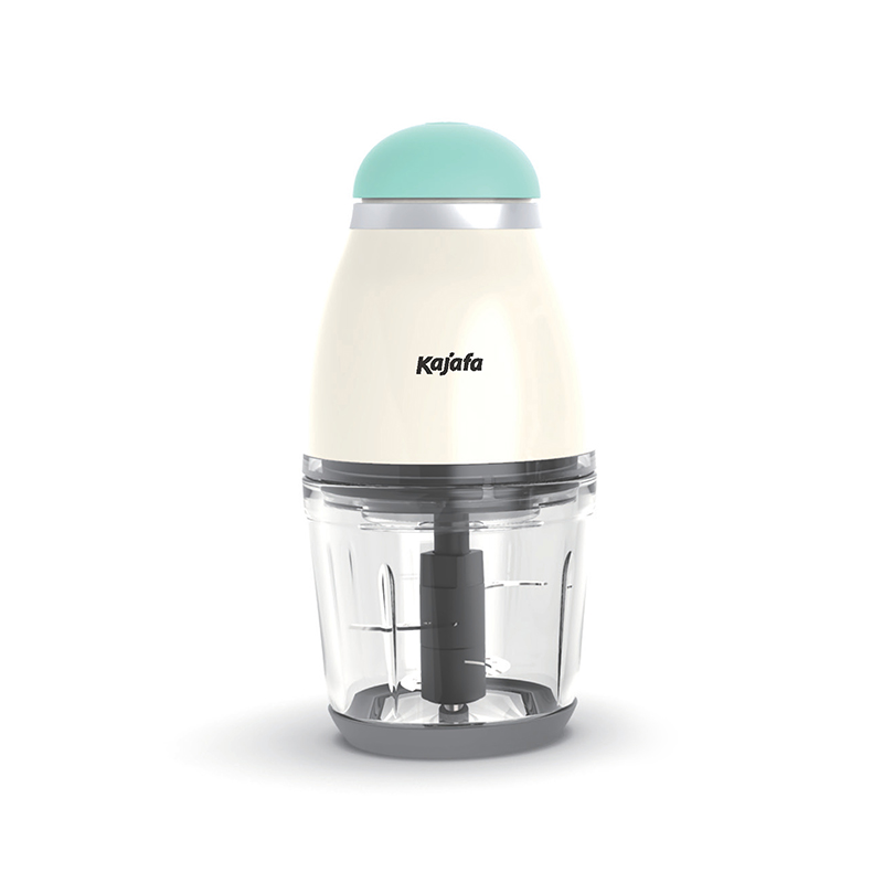 FP138E-G Mini tocator de bucatarie de 500 ml - Robot electric de bucatarie, taietor de legume si fructe, masina de taiere ceapa, cu bol de sticla transparenta, taietor de ceapa