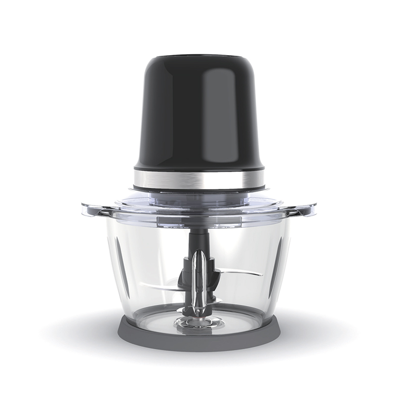 Mașină de tocat carne FP128G, Tocător electric universal, Blender electric de bucătărie Uten, Tocător multifuncțional, 4 lame spiralate, Control puls cu un singur buton, 1,2 L, 400 W