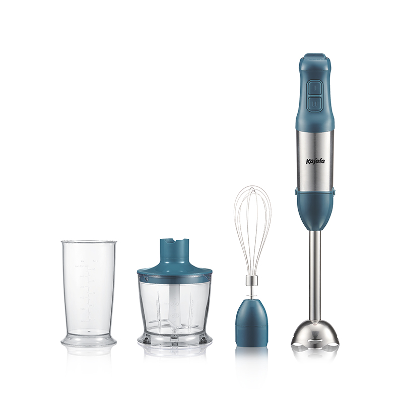 Blender de mână HB829BCE Blender cu imersie 4 în 1, tel electric de mână cu 8 viteze cu robot de bucătărie de 500 ml, pahar de 600 ml, tel pentru mâncare pentru copii, sucuri, sosuri și supă 700 W