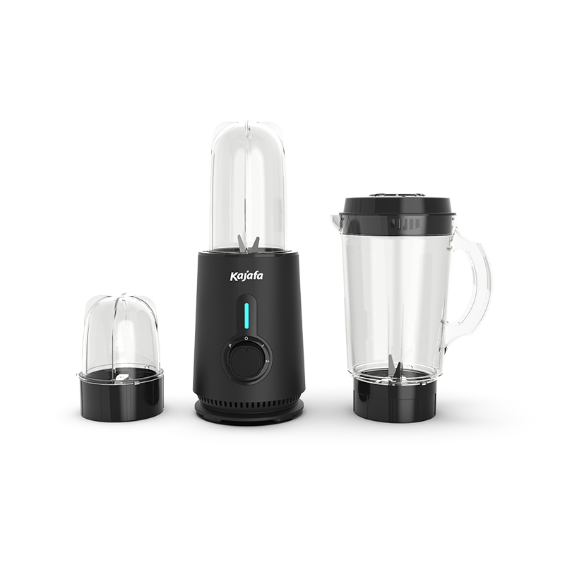 BL398ABD Essential 3 i 1 Blender din oțel inoxidabil pentru ulcior 1.0L cu aparat pentru smoothie de 500 ml și râșniță de cafea
