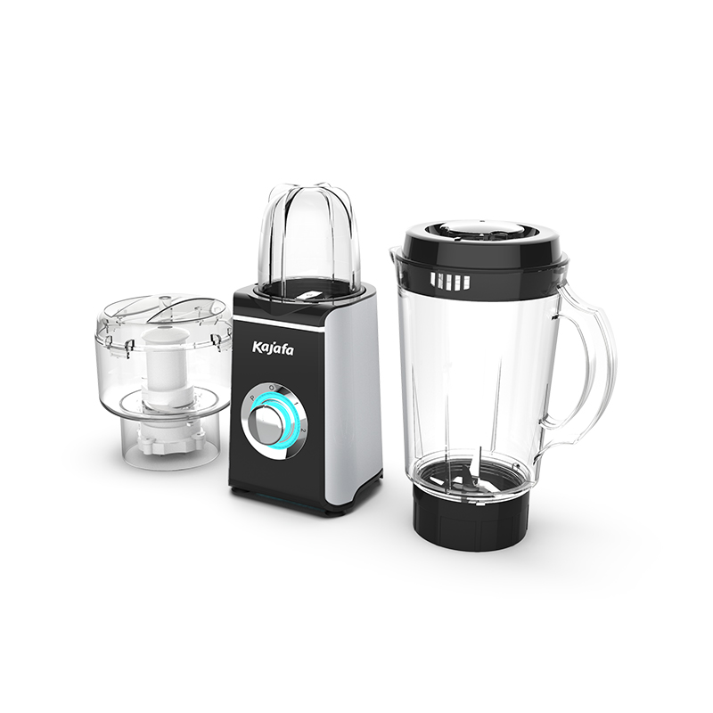 BL266ADE-3IN1 Blender personal 3 în 1 cu ulcior de masă, blender pentru smoothie, blender cu robot de bucătărie și râșniță