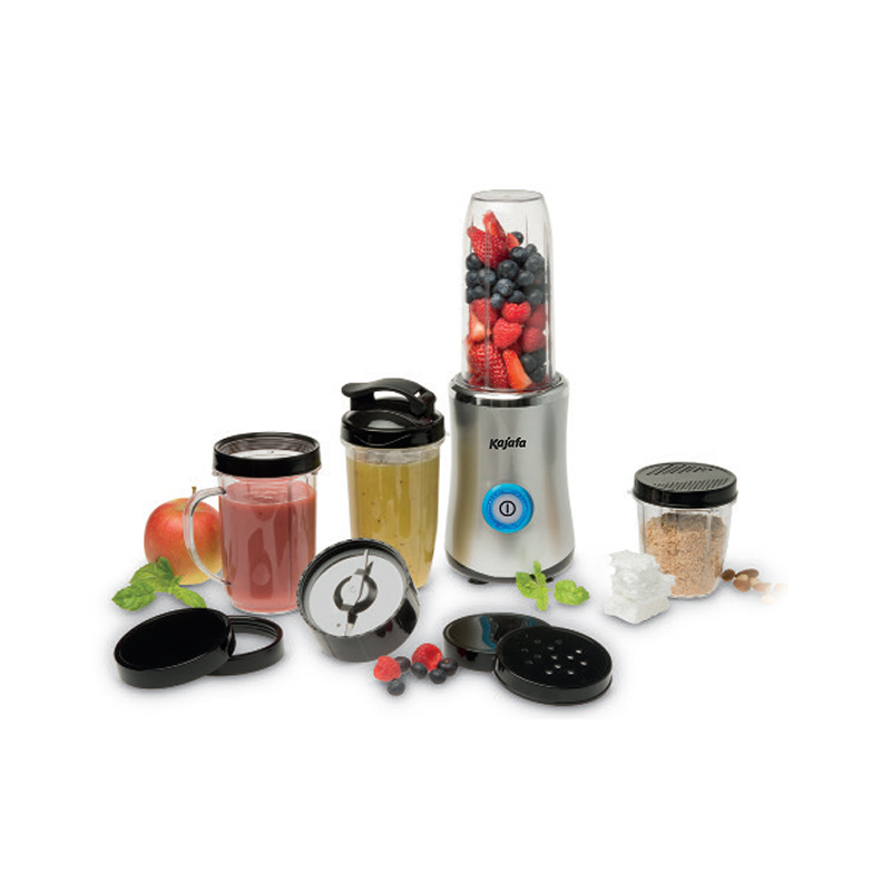 BL328AB-12PCS 12 bucăți Smoothie Maker și mixer multifuncțional pentru storcatoare de fructe, mixer blender portabil personal, comutator pornit/oprit, culoare spray