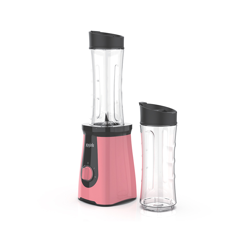BL-358B-P2 Blender puternic pentru smoothie cu 2 sticle portabile, 2 viteze de control și funcție de puls, blender personal pentru shake-uri și smoothie-uri
