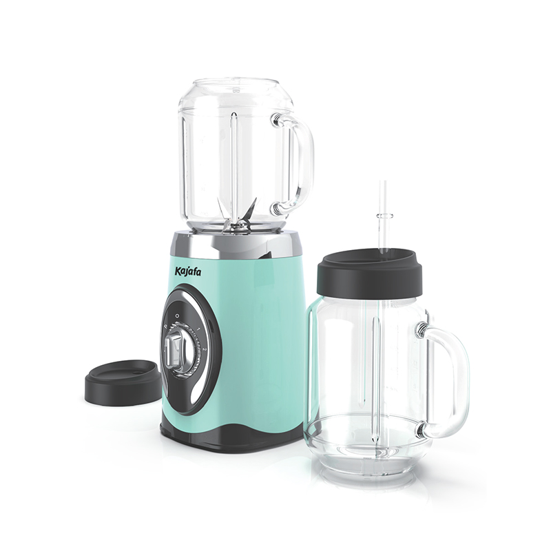 BL-369B-P5 Mixer cu suport 2 în 1 și aparat pentru smoothie - 300 W, plastic, oțel inoxidabil, 600 ml