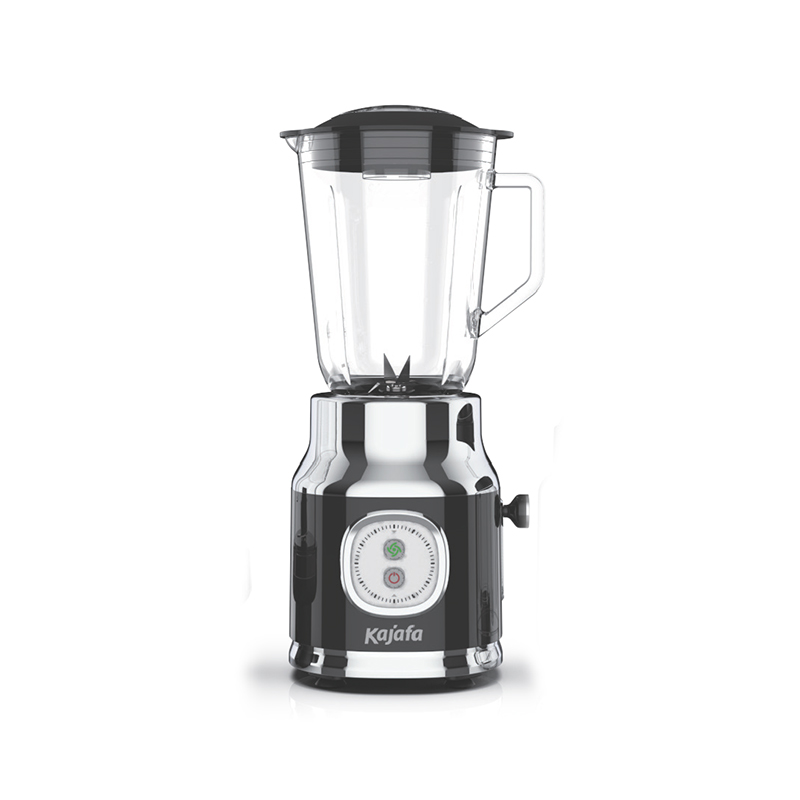BL389B-G în stil retro cu borcan de amestec de sticlă de 1000 ml și lamă din oțel inoxidabil, blender de blat, blender personal de mare putere