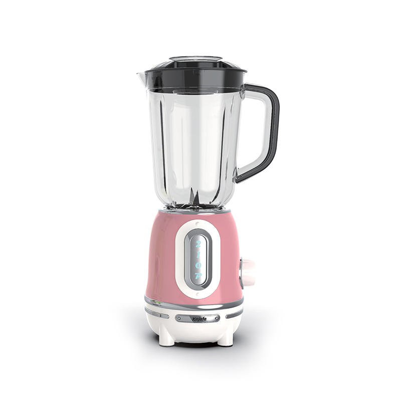 BL489B-P Blender Smoothie Maker, Blender profesional pentru ulcior de blat de 1,0 L, 2 viteze reglabile și funcție de puls, pentru smoothie, milk shake, suc de fructe și zdrobit de gheață