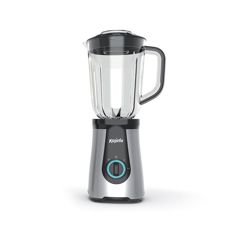 Blender BL-358B-P Blender Smoothie Maker, blender profesional de blat de 1,0 l, 2 viteze reglabile și funcție de puls, pentru smoothie, milk shake, suc de fructe și zdrobitor de gheață