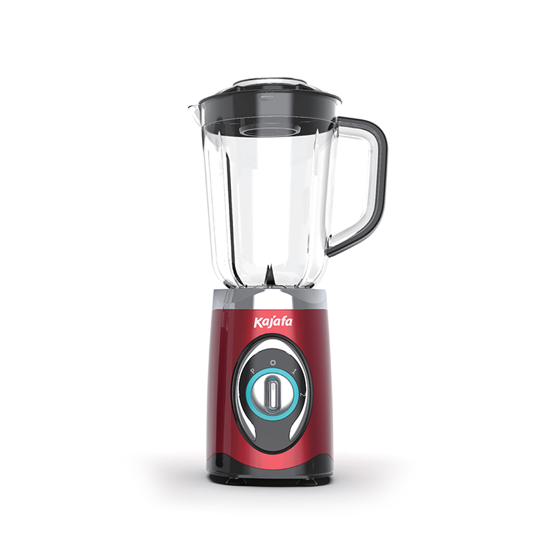 Blender BL-369B-P Blender Smoothie Maker, Blender profesional de 1,0 L pentru ulcior de blat, 2 viteze reglabile și funcție de puls, pentru smoothie, milk shake, suc de fructe și zdrobit de gheață