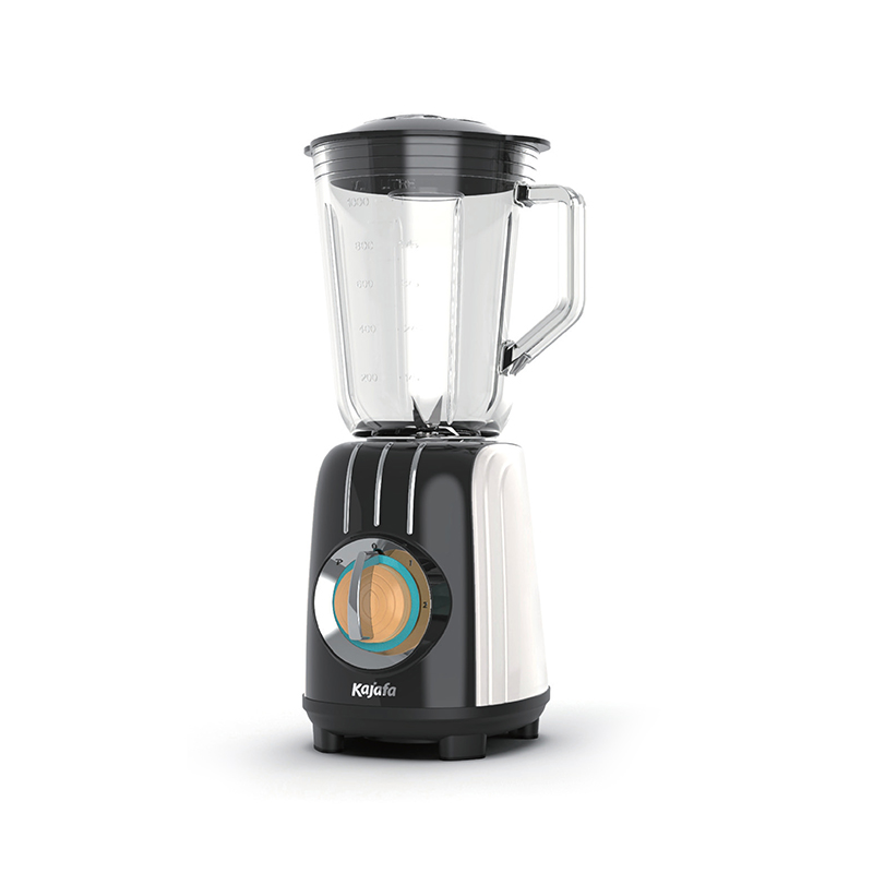 BL485B-G cu 2 viteze în stil retro cu control al pulsului, cu borcan de amestec de sticlă de 1000 ml și lamă din oțel inoxidabil, blender de blat, blender personal de mare putere