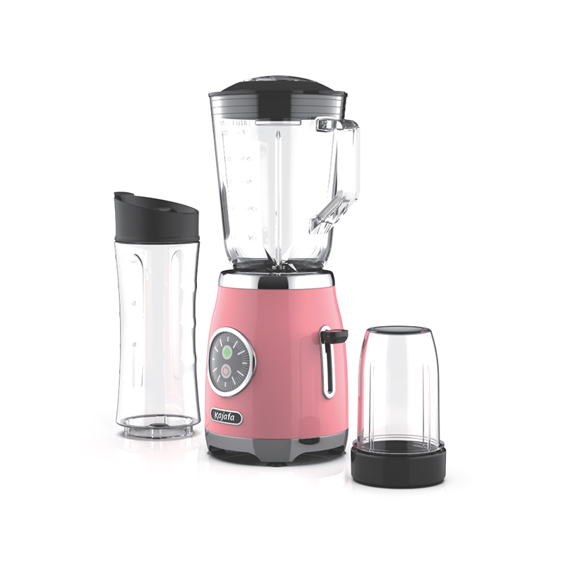 BL399AB-G Blender de masă de 1 litru cu moară, setare puls, funcție de curățare automată, atașament separat pentru moara de râșniță - ulcior de sticlă-sticlă de voiaj din plastic