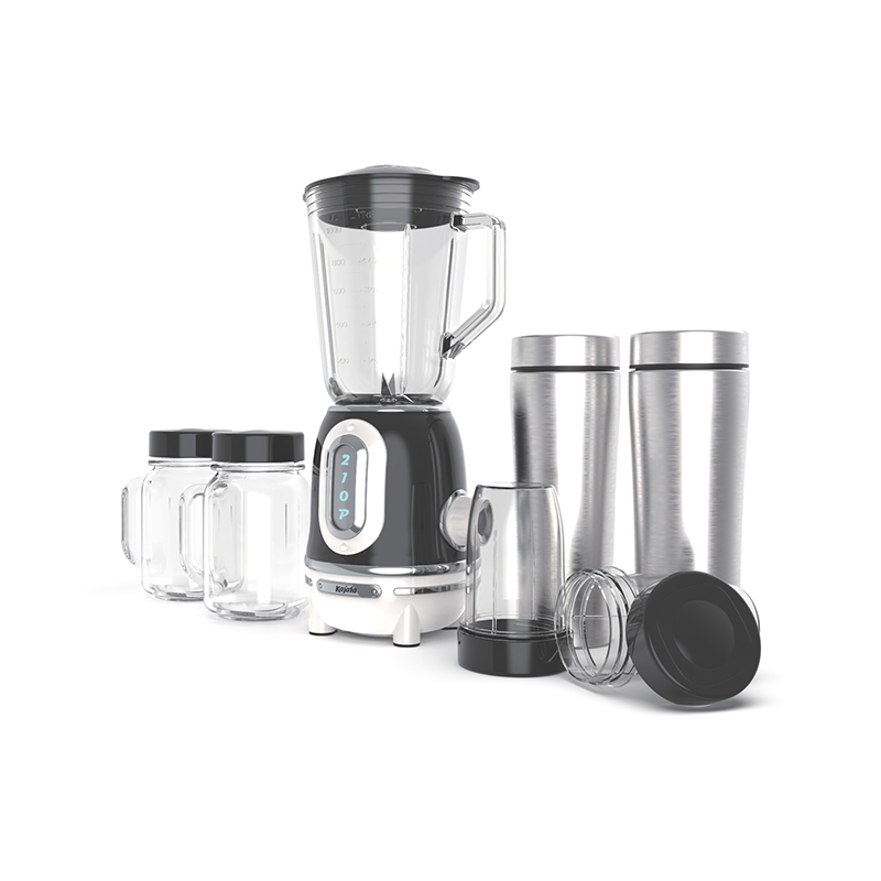 BL489AB-G Mini blender Mașini de preparare pentru smoothie, blender pentru smoothie pentru casă și bucătărie cu sticle de amestecare multiple